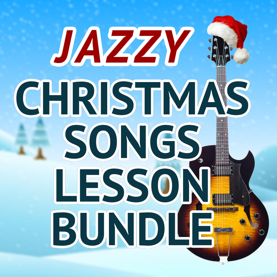 Learn jazzy Christmas songs for guitar